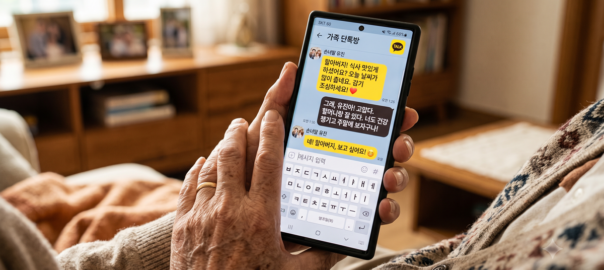 스마트폰 글자 크기 조절하기: 카카오톡 글씨 확대 및 어르신 필수 화면 설정 방법