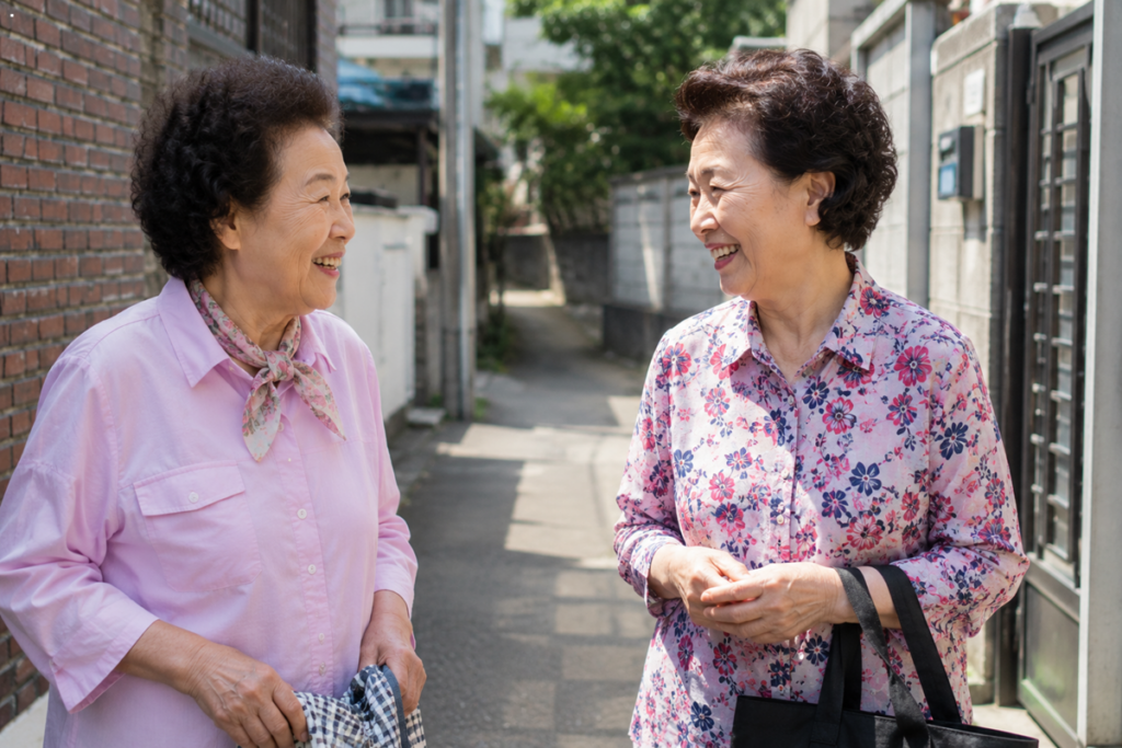 이웃과의 따뜻한 소통으로 노후 외로움 극복하는 시니어 여성들 / Senior women overcoming senior loneliness through warm communication with neighbors